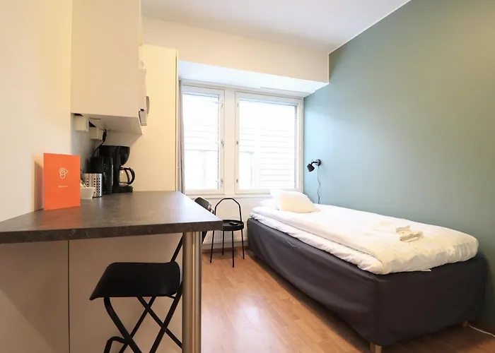 公寓式酒店 Forenom Herttoniemi公寓式酒店 赫尔辛基