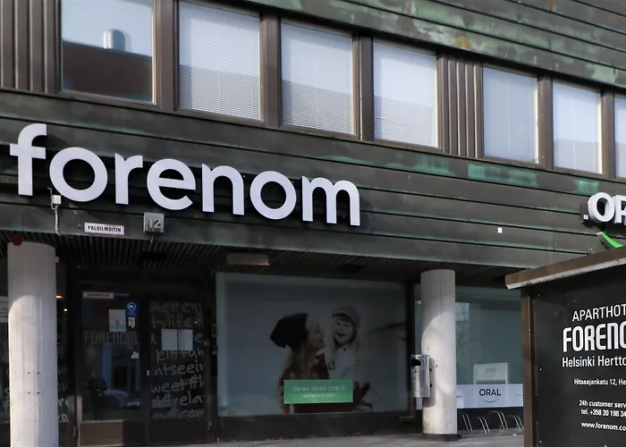 Forenom Herttoniemi公寓式酒店 3* 赫尔辛基